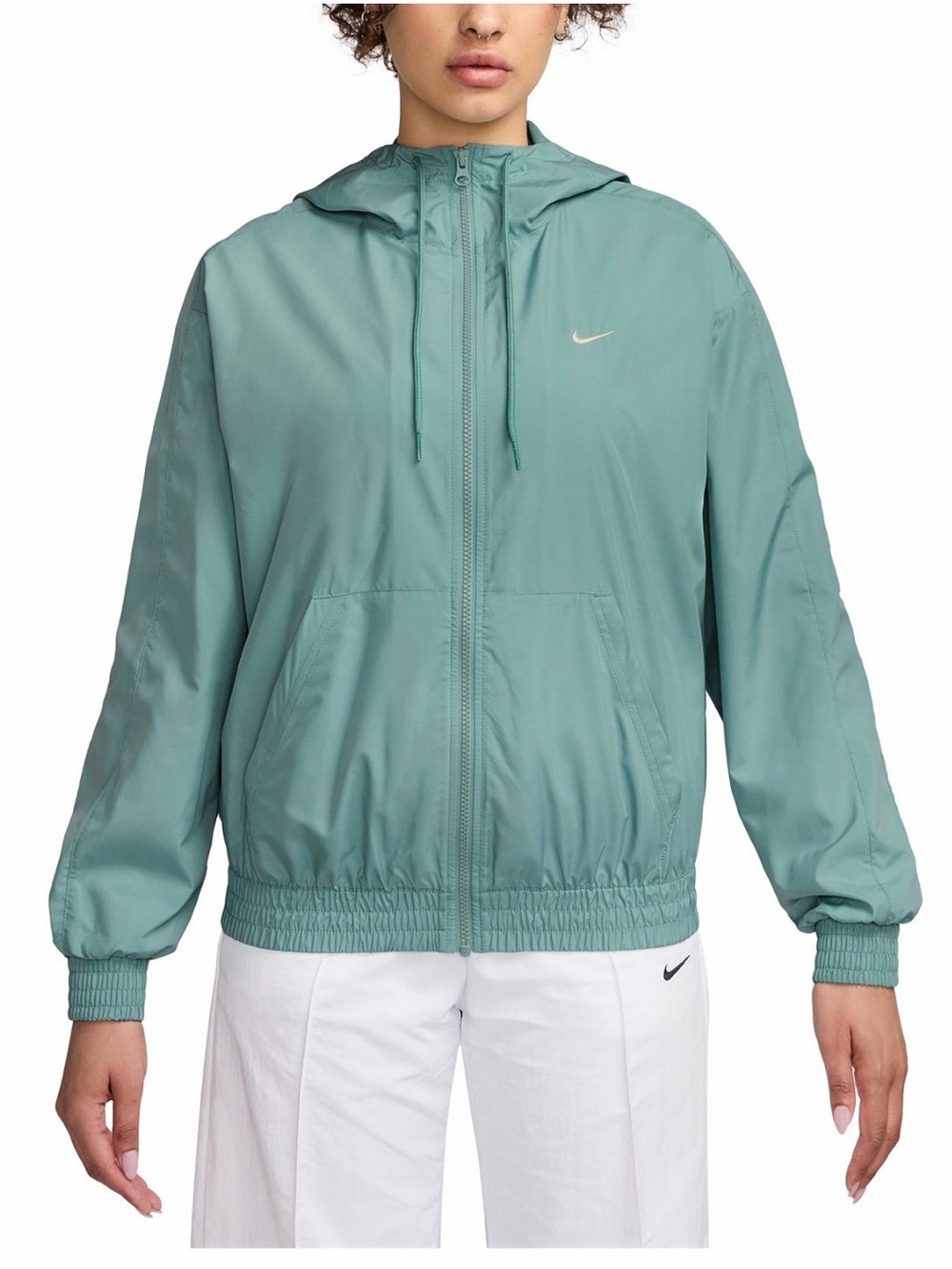 Nike Light Mint Hooded Zip-Up Jacket Cannon Sail